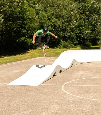 ertig-Pumptrack Modell Little L