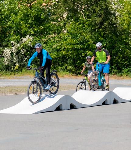 Fertig-Pumptrack Modell The Triple